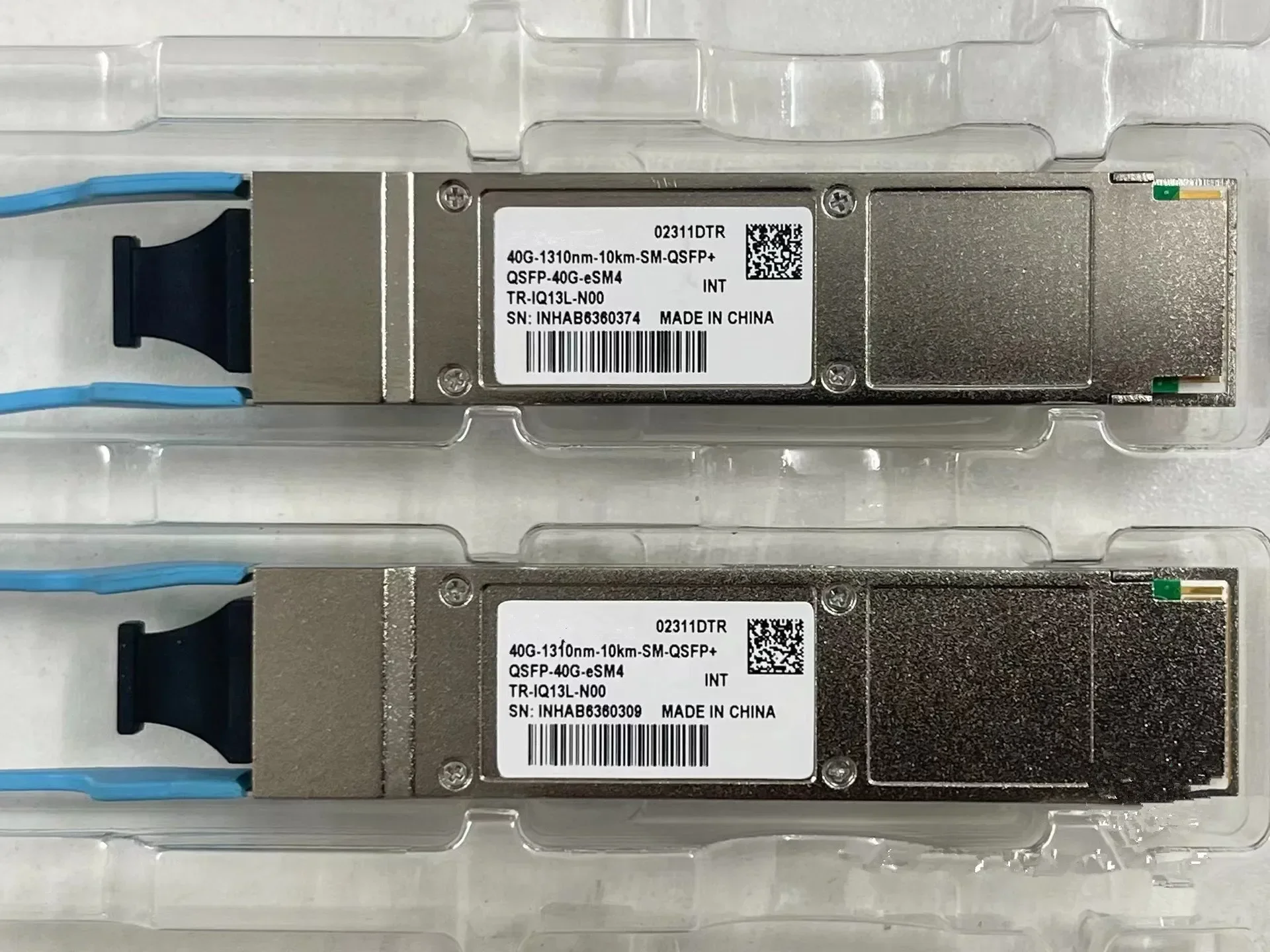 1PCS 40GBASE 1310NM 10KM MPO 02311DTR QSFP 40G ESM4 MPO Interface 40GB 10KM Optical Transceiver QSFP+ 40G Single Mode