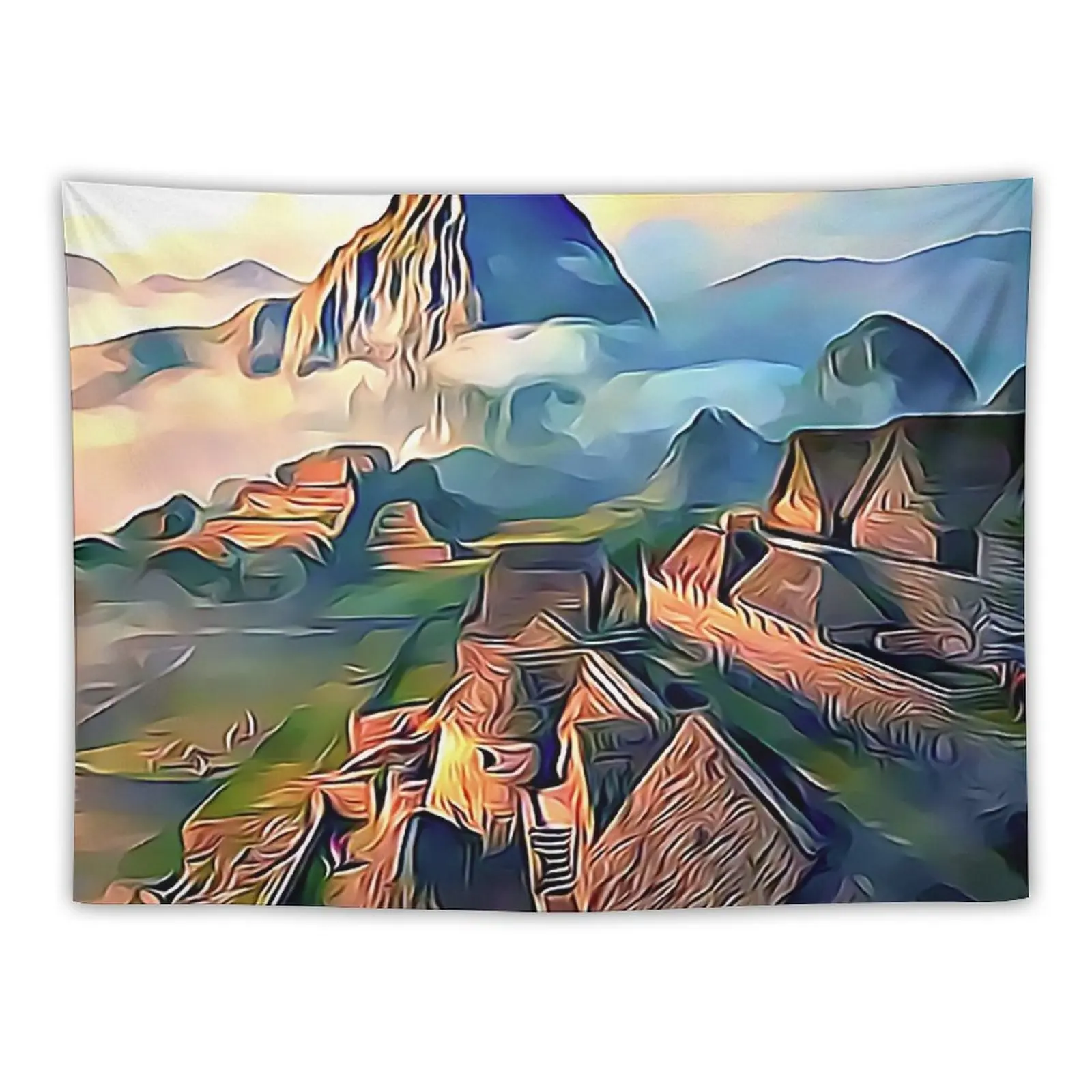 

Machu Picchu гобелен Tapestrys настенный гобелен для спальни