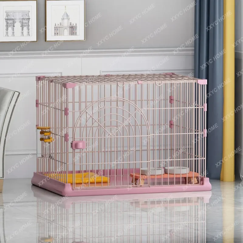 

Resin Dog Crate Small Dog Medium and Large Cat Cage Single Layer Teddy Dog Villa Pet Cage