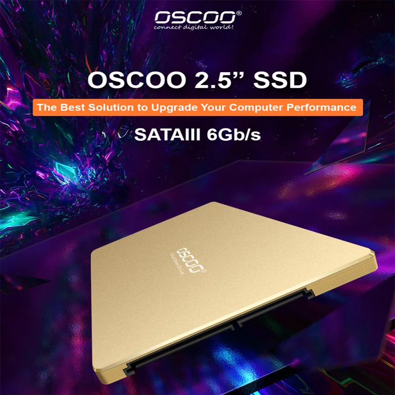 

OSCOO 2.5inch Sata3 Ssd Hard Disk Drive 512GB 256GB 128GB SSD Fast Speed Factory Solid State Drive Computer Hard Disk for Laptop