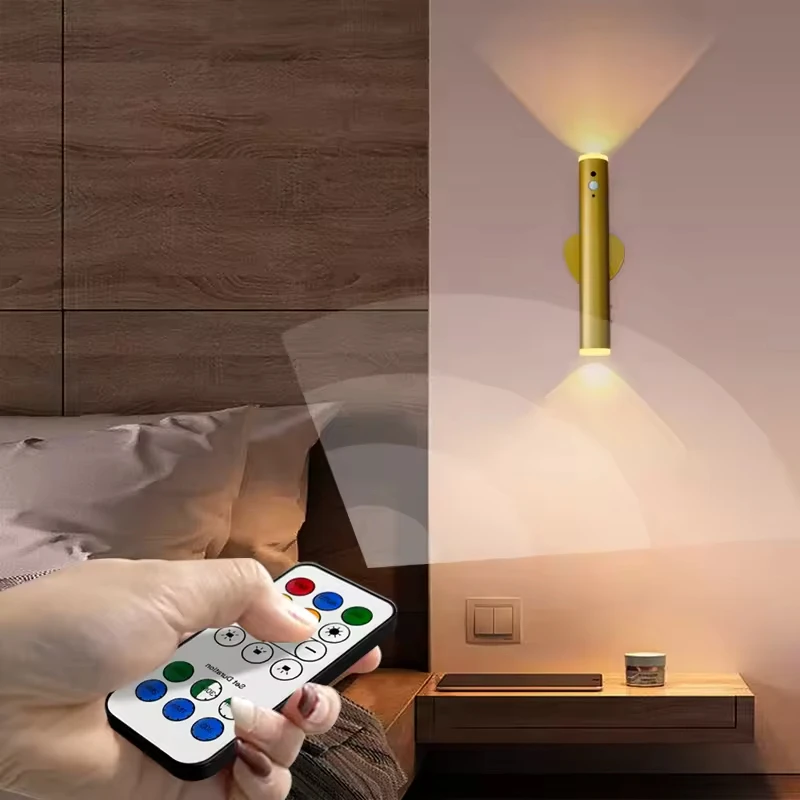 

Charging Magnetic Wall Lamp, Atmosphere Lamp, Hill Light Effect, Long Endurance, Human Body Induction, Infrared Remote Control,