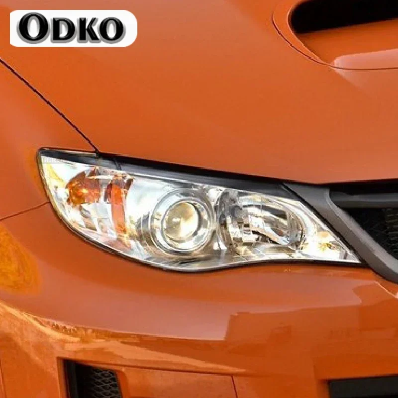 

For Subaru Forster WRX BRZ Outback Legacy Impreza Car TPU Smoke Black Headlights Protective Film Transparent Headlamps Sticker