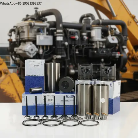 Rebuild Kit Piston 20890422 Connecting Rod Bearing Bush Valve Overhaul Gasket Kit for Volvo D6E D6D D7D D7E D11 D12 D16 Engine