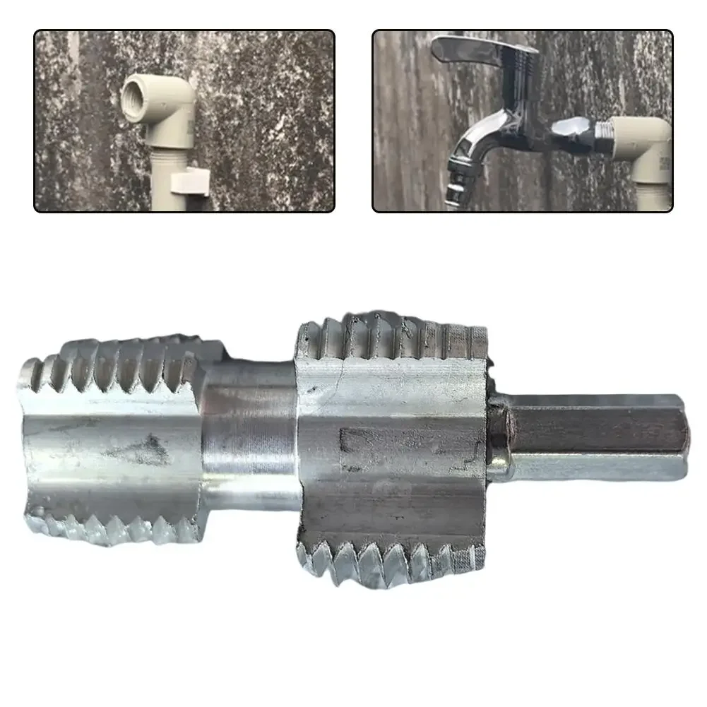 Hand Electric Drill Opener 16 Mm Inner Diameter For 4-Point Internal Thread Tool Quick Installation DIY Home Repairs