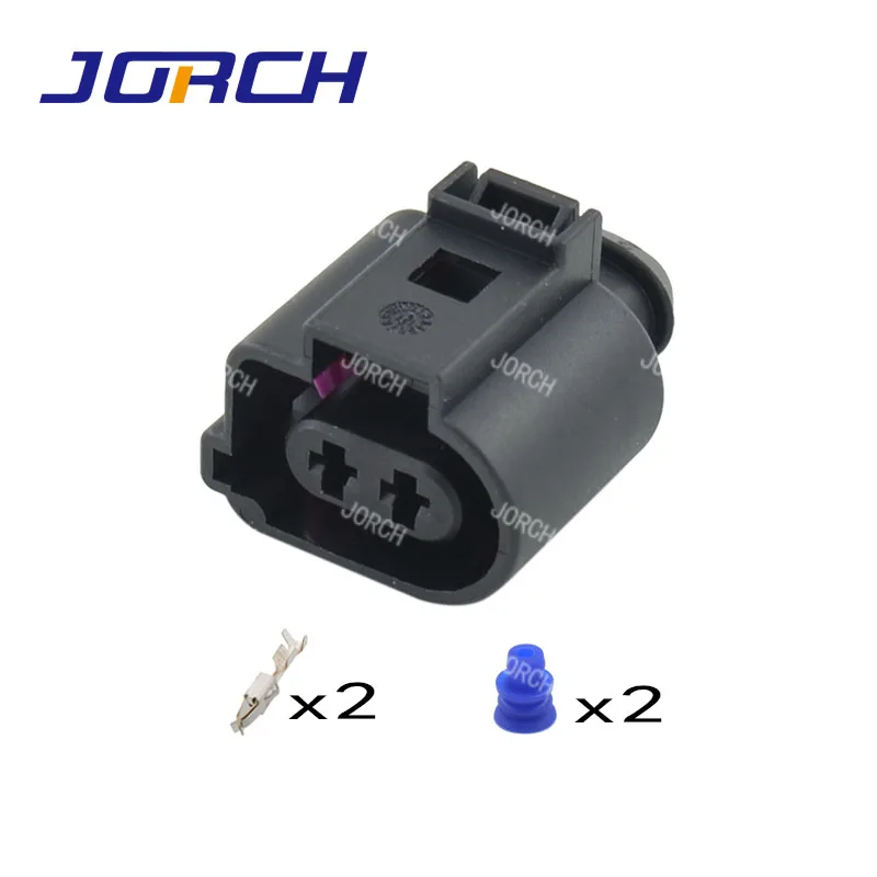 5 set 3.5 series 2 pin Female waterproof automotive electrical wiring auto connector 1J0 973 722A