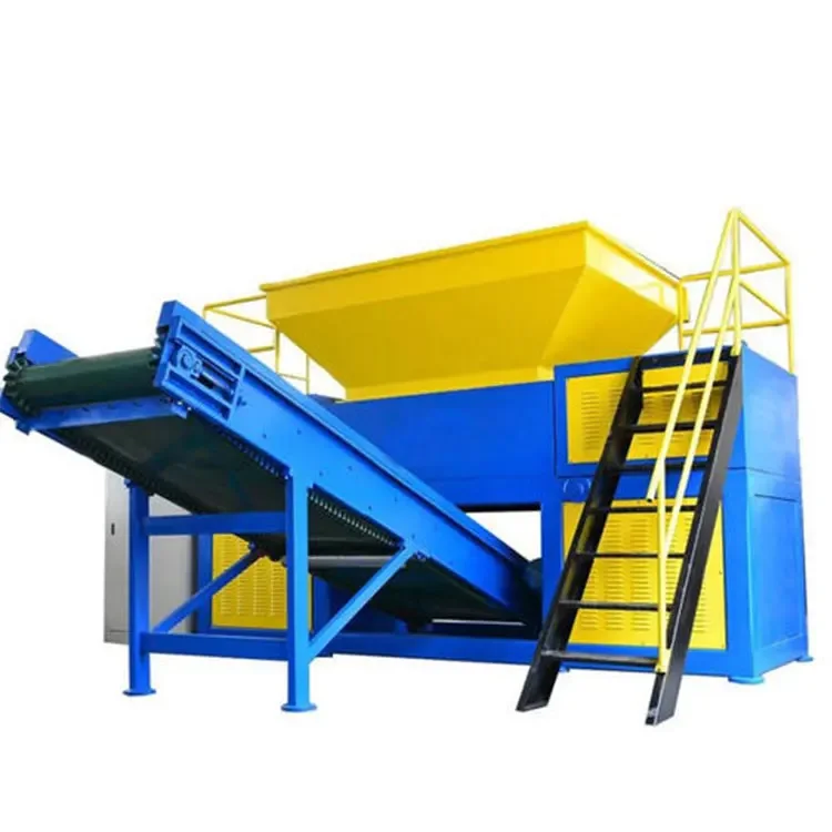 Industrial Double Shaft Scrap Metal Shredder for Recycling Waste Car/Metal Drum