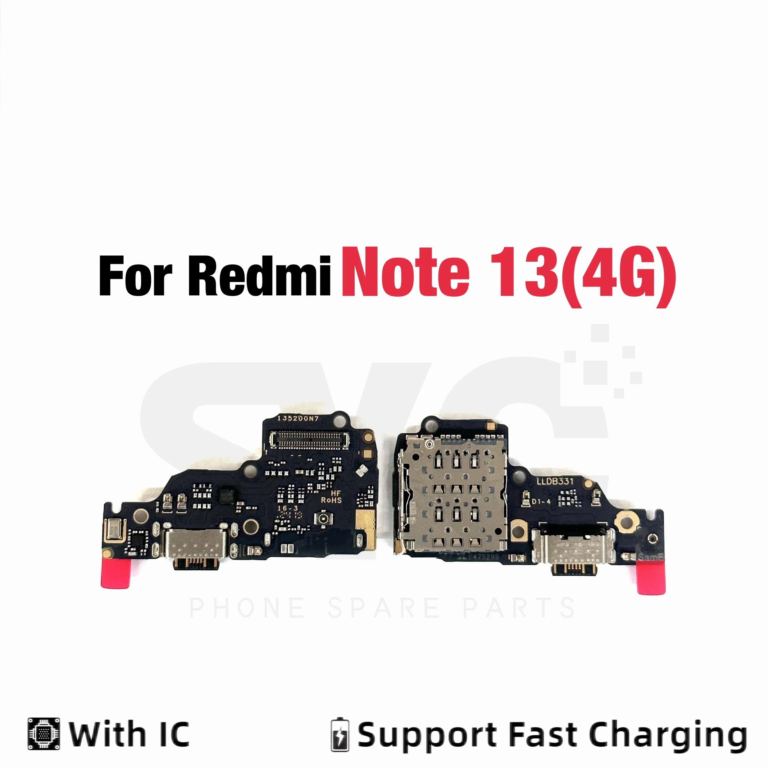 Good quality For Redmi Note 13 4G USB Charging Port Dock Connector Flex Cable