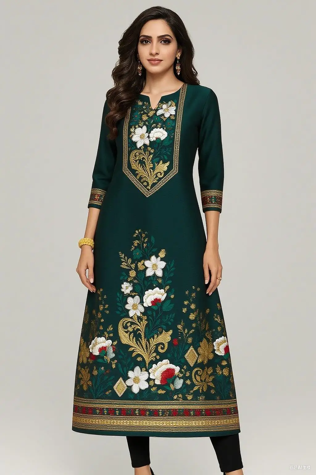 فستان كورت لعام 2026 فستان نسائي عصري وأنيق بأكمام طويلة أنبوب مستقيم فستان متواضع غير رسمي دبي قفطان مغربي #2