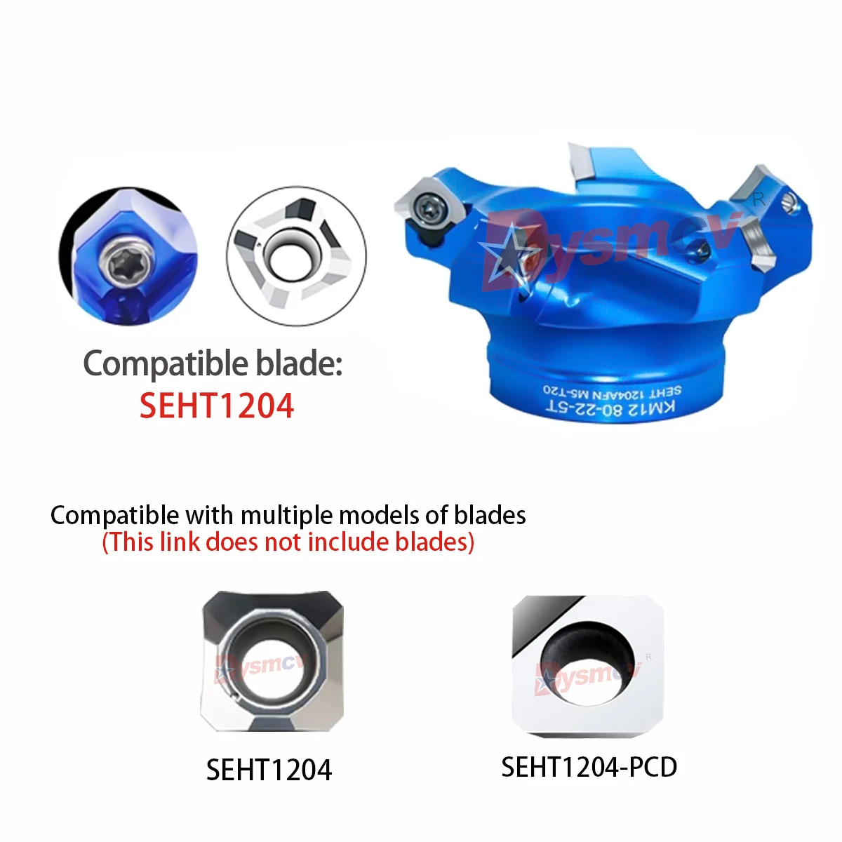 APKT/SEHT 인서트용 알루미늄 커팅 디스크, CNC 선반 밀링 커터 디스크, 400R/KM12, 45 도 KM12-63-22-4T, 90 도, 400R-50-22-4T