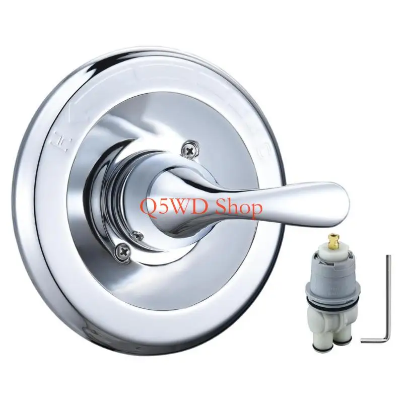 Q5WD Shower Valves Trim Replacement Kits For 13/14 Series And R10000 Valves Bathroom Trim lever Handle Easy to Install