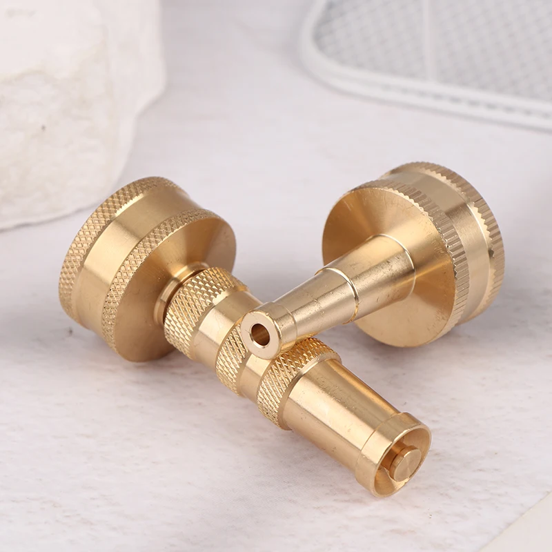 Ugello spruzzatore per tubo da giardino regolabile ad alta pressione da 1 pezzo - Ideale per l'irrigazione del giardino, il lavaggio dell'auto e lo strumento di pulizia esterna