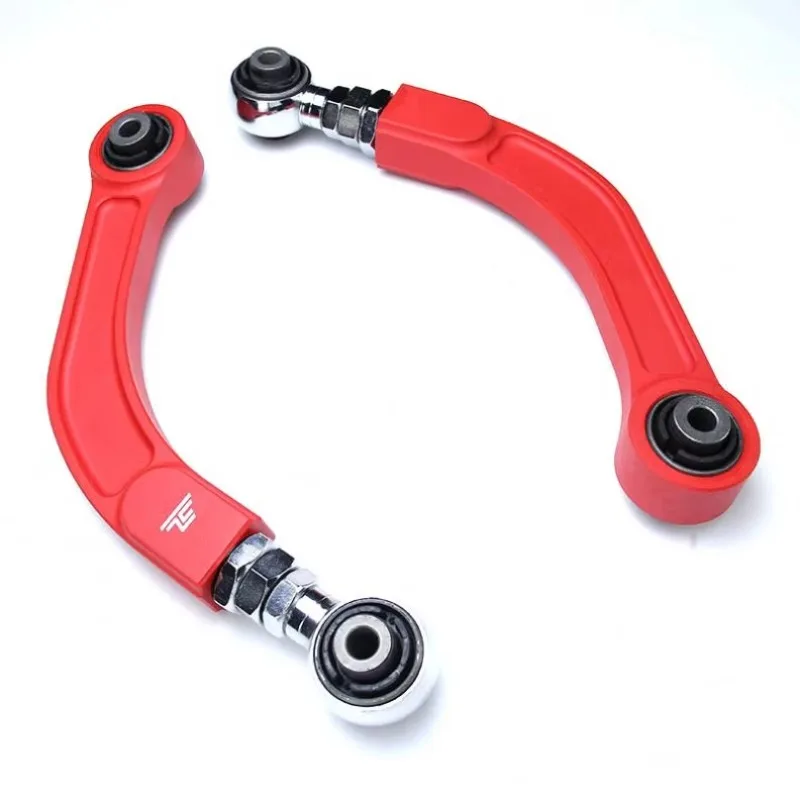 TRACTION ROD RED For Mitsubishi Lancer-ex REAR ADJUSTABLE CAMBER CONTROL ARM KIT SUSPENSION