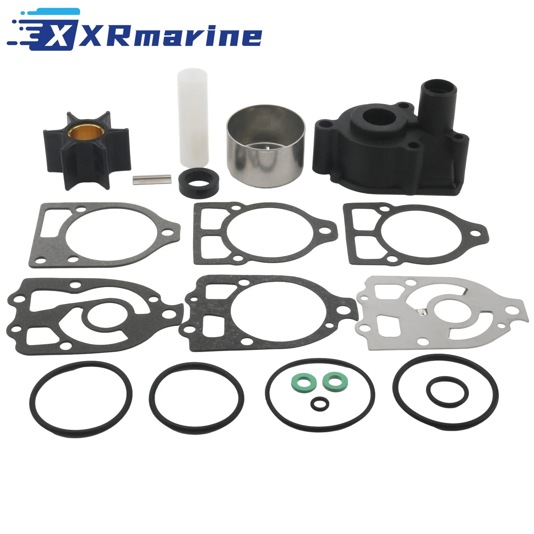 46-96148Q8 Water Pump Impeller Kit for Mercury 65-225HP Outboard MerCruiser R MR Alpha One Gen 1 Stern Drives 18-3517 96148A8