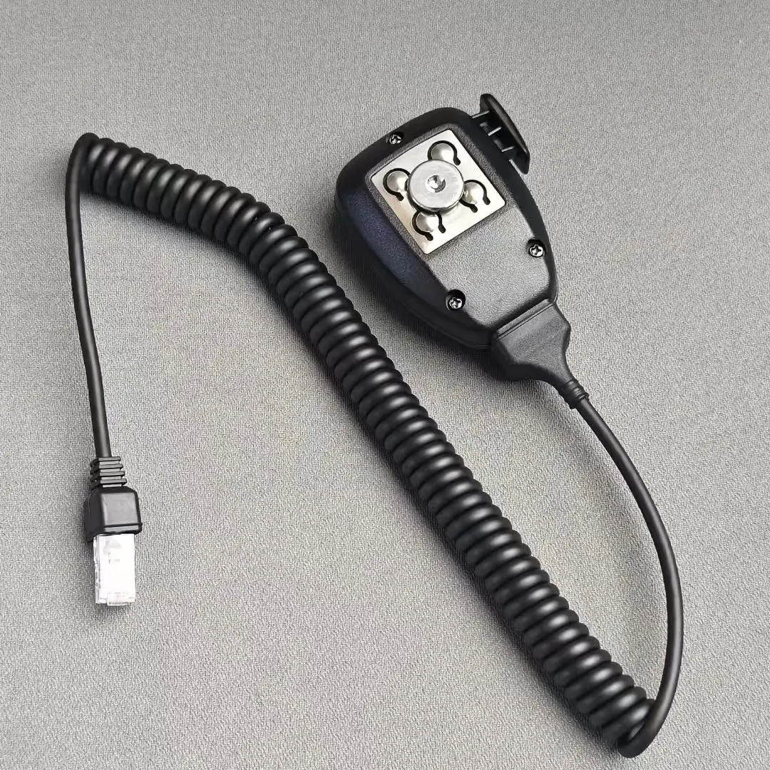 Mikrofon PTT z 8-pinowym złączem i funkcją DTMF do radiotelefonów Kenwood TM281 TM481 TM271 TM471A TK-863G TK-868 TK-868G 768G TK-760 TK-8100