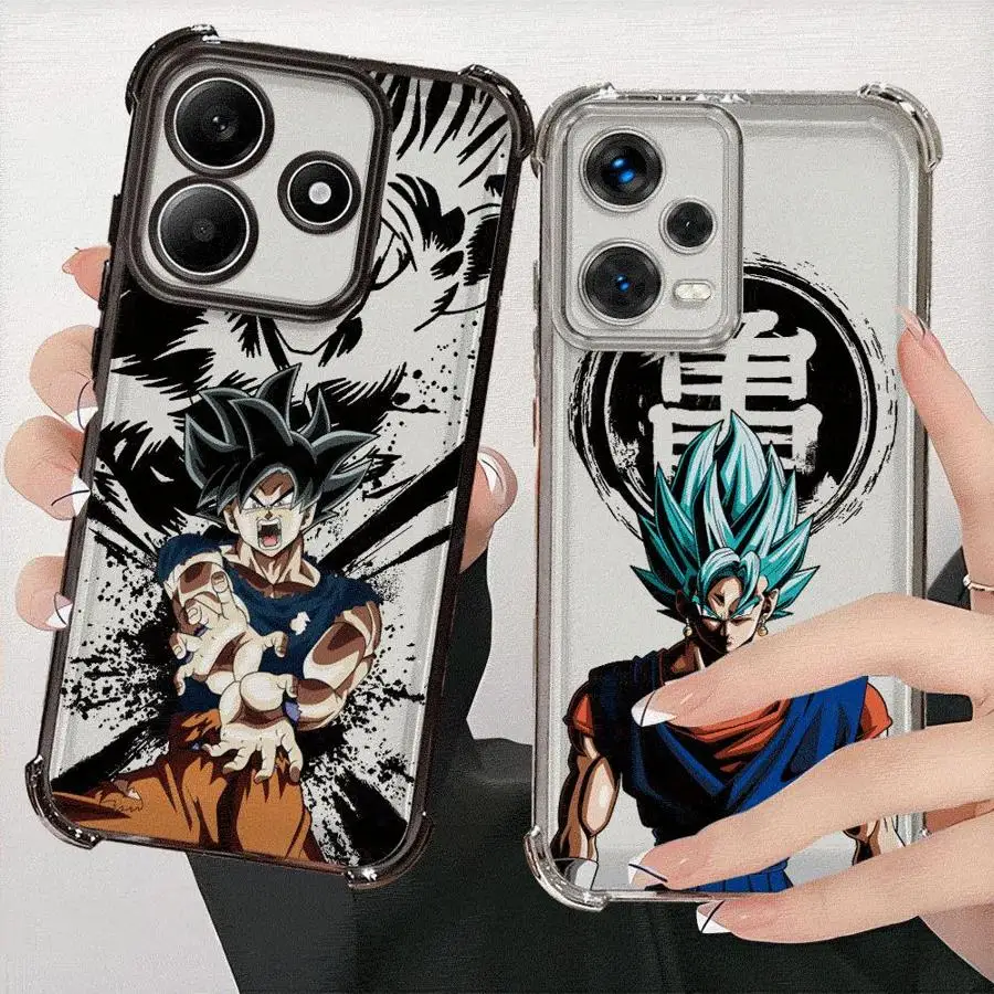 

Soft Cover Case for Redmi Note 14 10 Pro 9Pro 9S 13 10 Lite 12 Pro 11s 10s 11 Cool Cartoon Anime