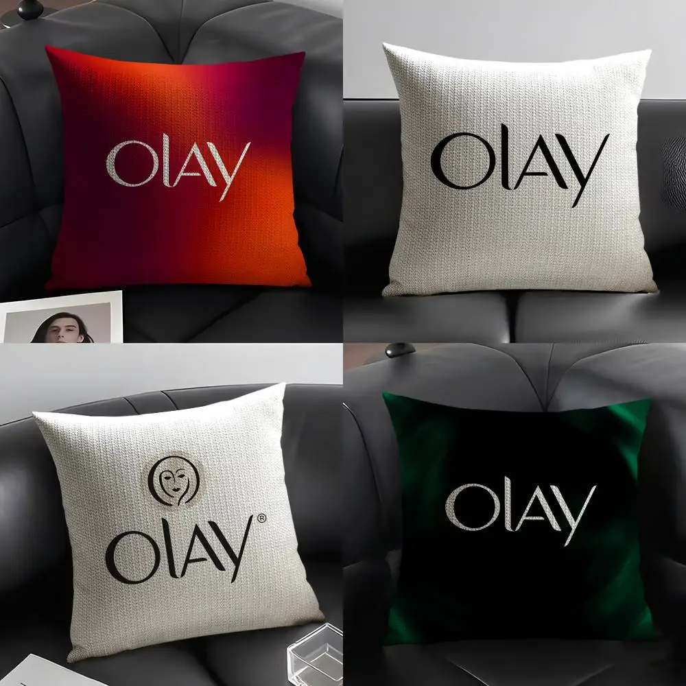 Capa de Almofada Olay em Linho para Sofá Decorativo, Capas de Almofadas para Casa, Capas de Almofadas para Cadeira de Carro