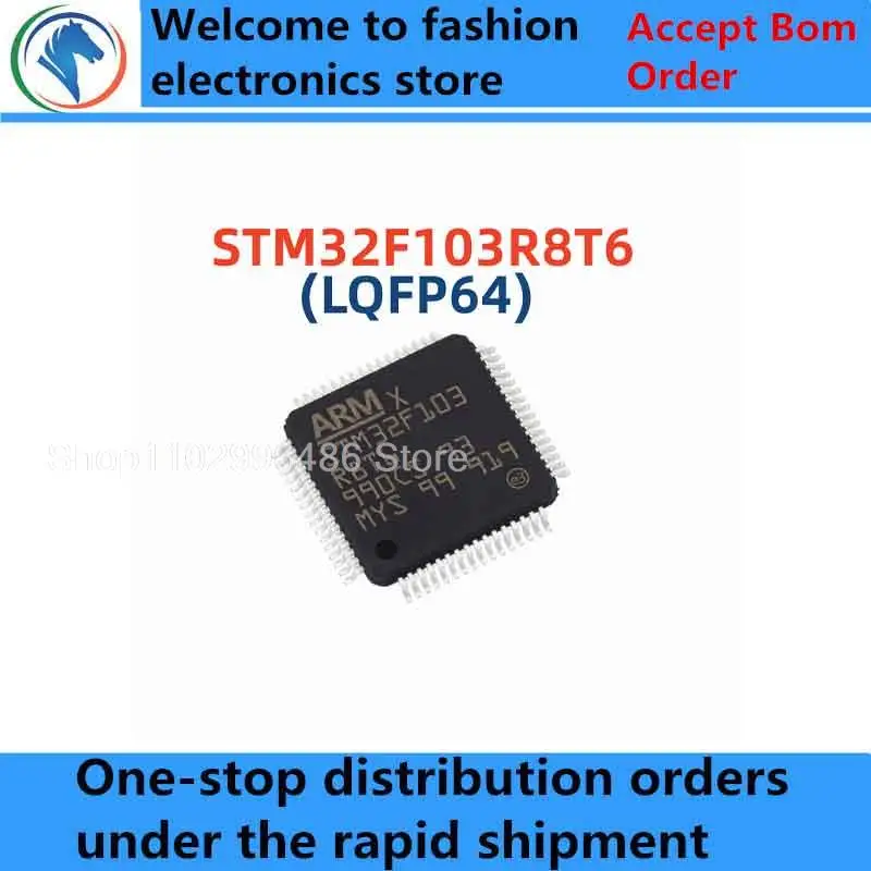 STM32F103R8T6 ARM Cortex-M3 32-bit IC MCU STM32F103 STM32F STM32 STM LQFP64 Chip Microcontroller Brand new original