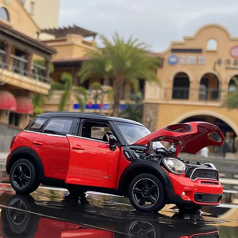 1/24 Mini Countryman Alloy Car Model MINI Coopers Simulation Diecasts Metal Toy Vehicles Car Model Collection Childrens Toy Gift