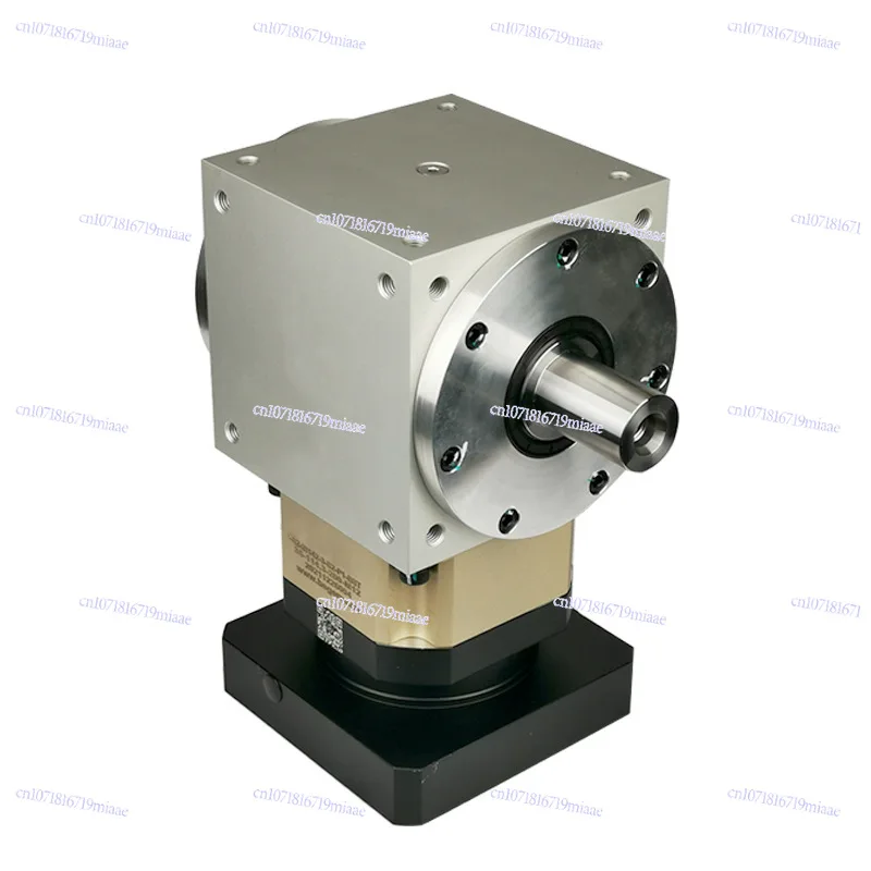 

Высокоточный угловой редуктор 90 градусов с конической зубчатой передачей, выходным отверстием для серводвигателя и редуктора