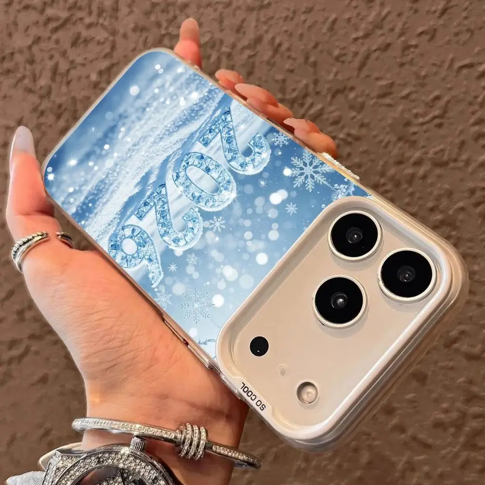 حافظة هاتف رقم 2026 لهاتف iPhone17 16 15 14 13 12 11 Pro/ Max/Plus غطاء خلفي مقاوم للصدمات ومضاد للبصمة #6