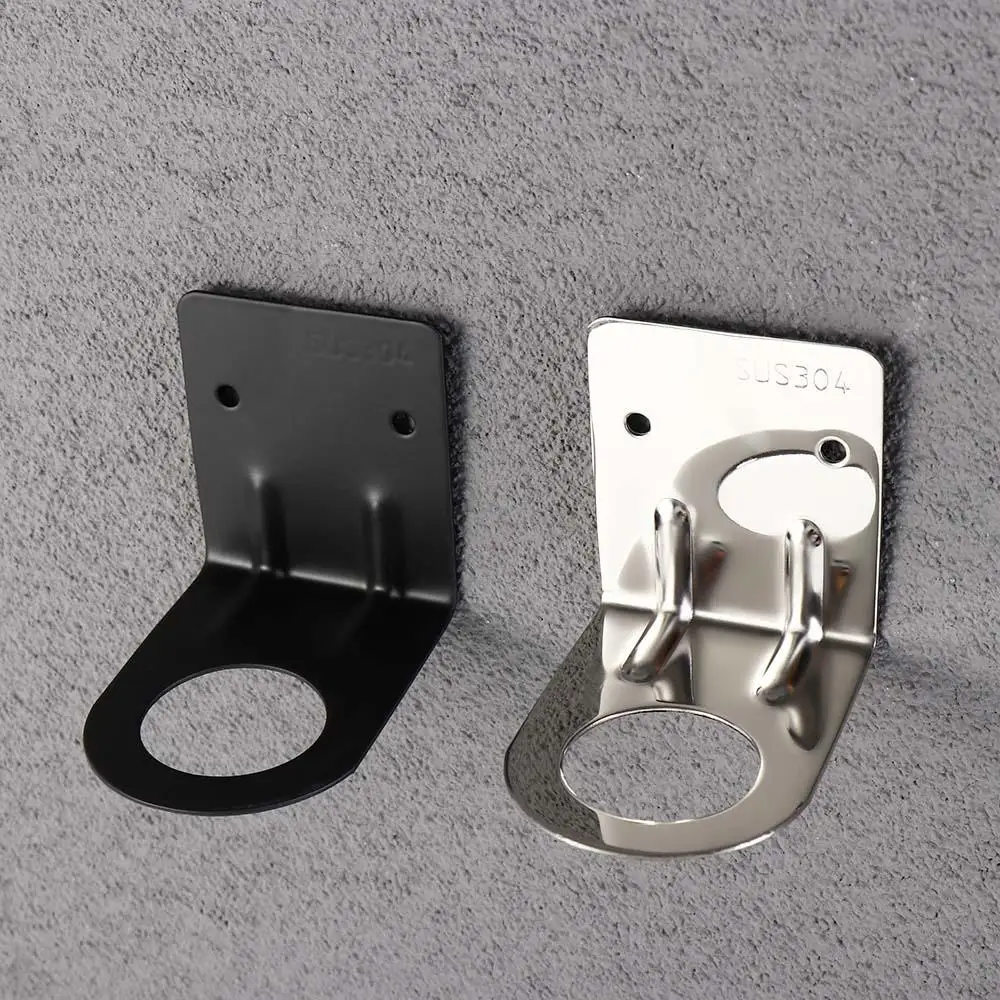 

Bearing 1 pcs Wall Mounted Bathroom Shelves Stainless Steel Thicken Matel Hook Shampoo Organizer Bottle Holder Shower Rack