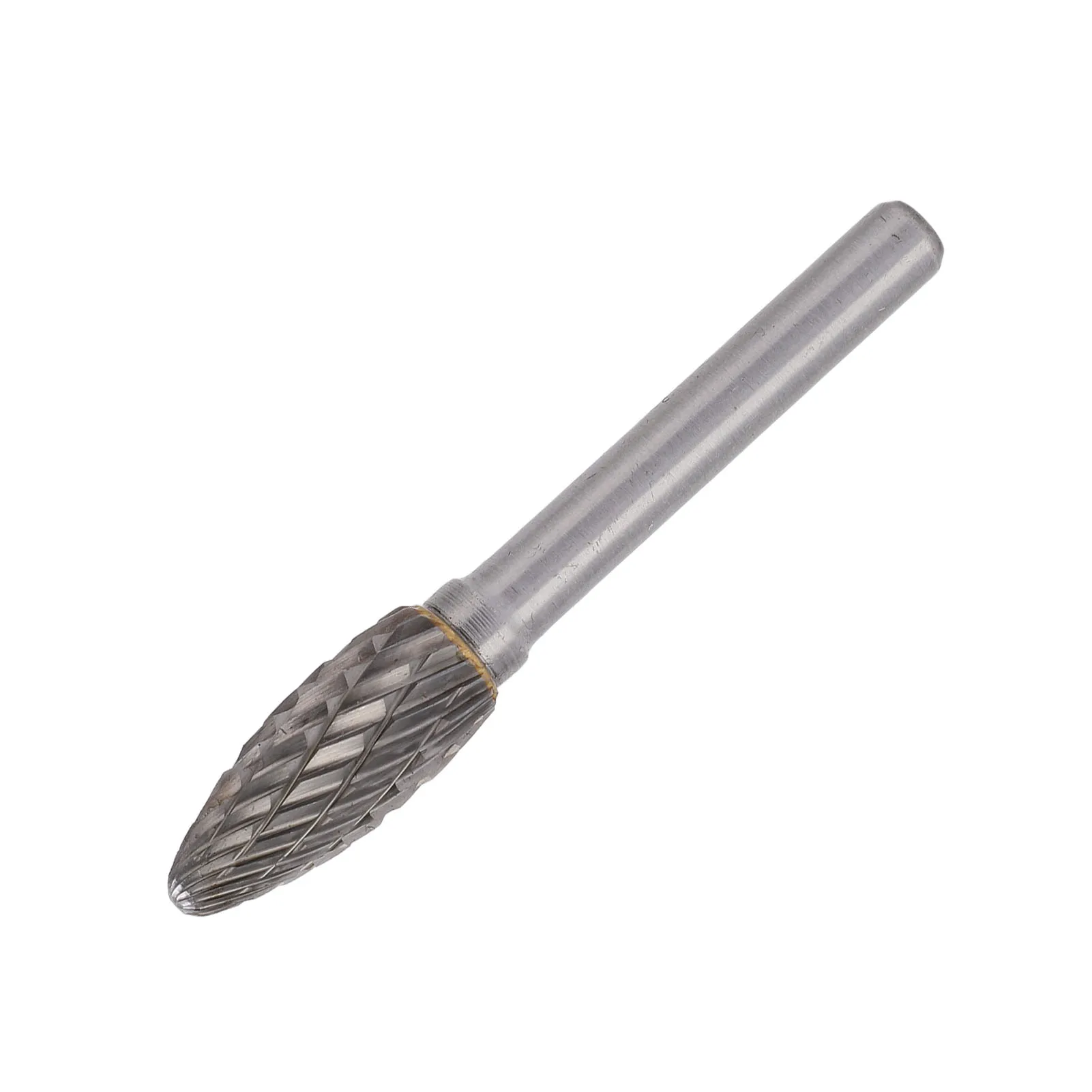 Carbide Burr  File Tree Shape Double Cut for Aviation Automotive Ship  Grinding Die Grinder Head  Burr File