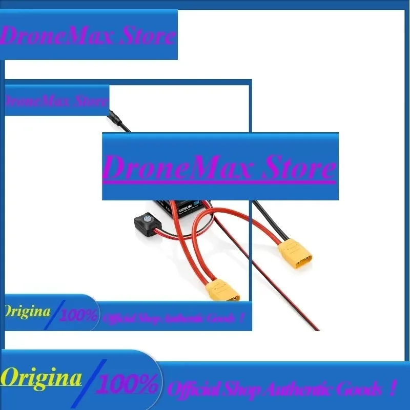 DroMaSsHOBBYWING EzRun Max8 G2S Brushless 160A 3-6S ESC Builtin Bluet00th For 1/8th On-road/Short Course Truck Monster Truck RC