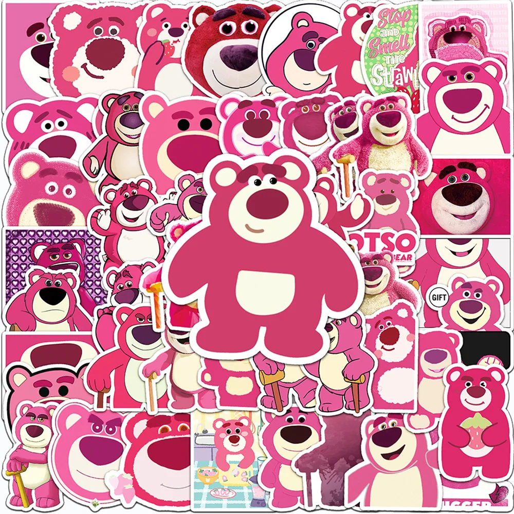 10/30/50pcs Disney Toy Story Anime Lotso Stickers fai da te Cartoon Decal per Laptop Phone valigia Kawaii Graffiti Girls Sticker Toy