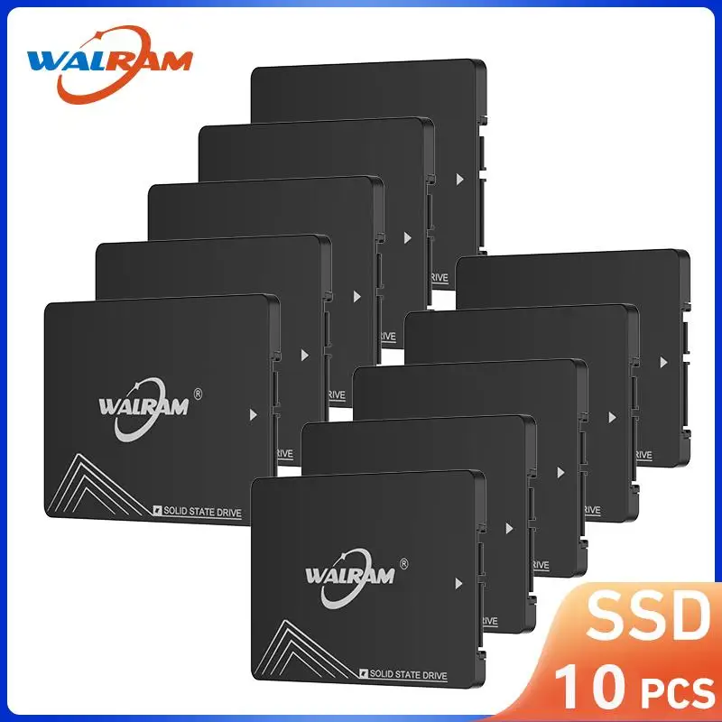 Top 10pcs SSD 256gb SATAIII Hard Disk 120GB 240GB 480GB 512GB 500GB 1TB HDD 2.5