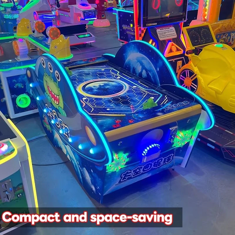 Wholesale Coin Operated Metal Air Hockey Table Game Machine for Arcade Game Centers Ticket Redemption & Classic Play Customized