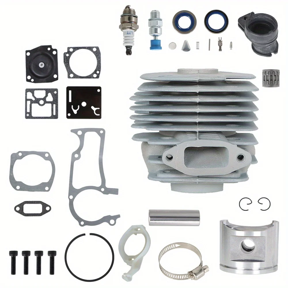 

503 93 93-72 52mm Cylinder Piston Kit with Gaskets Replacement for 372 365 371 362 Chainsaw