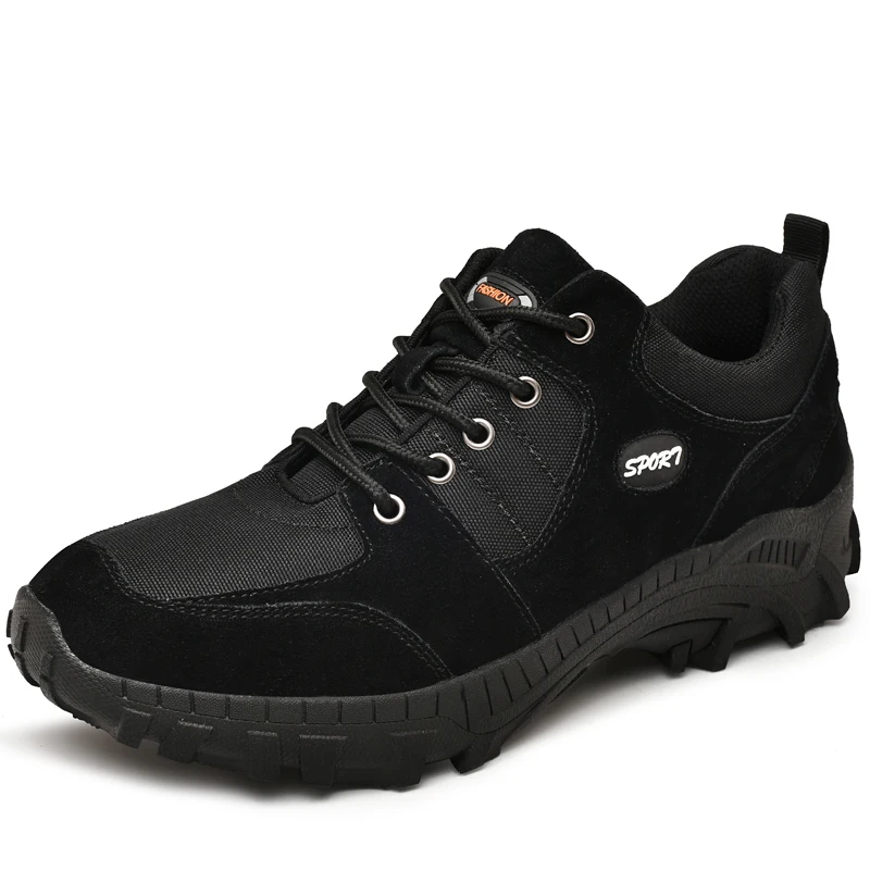 Men's Sport Hiking Shoes Autumn Winter Upper Man Jogging Walking Trekking Sneakers Outdoor Male Trainer Big Size