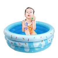 120cm Children Inflatable Swimming Pool Summer Kids Water Bath Tub PVC Round Paddling Pool Toddler Outdoor Water Game Supplies