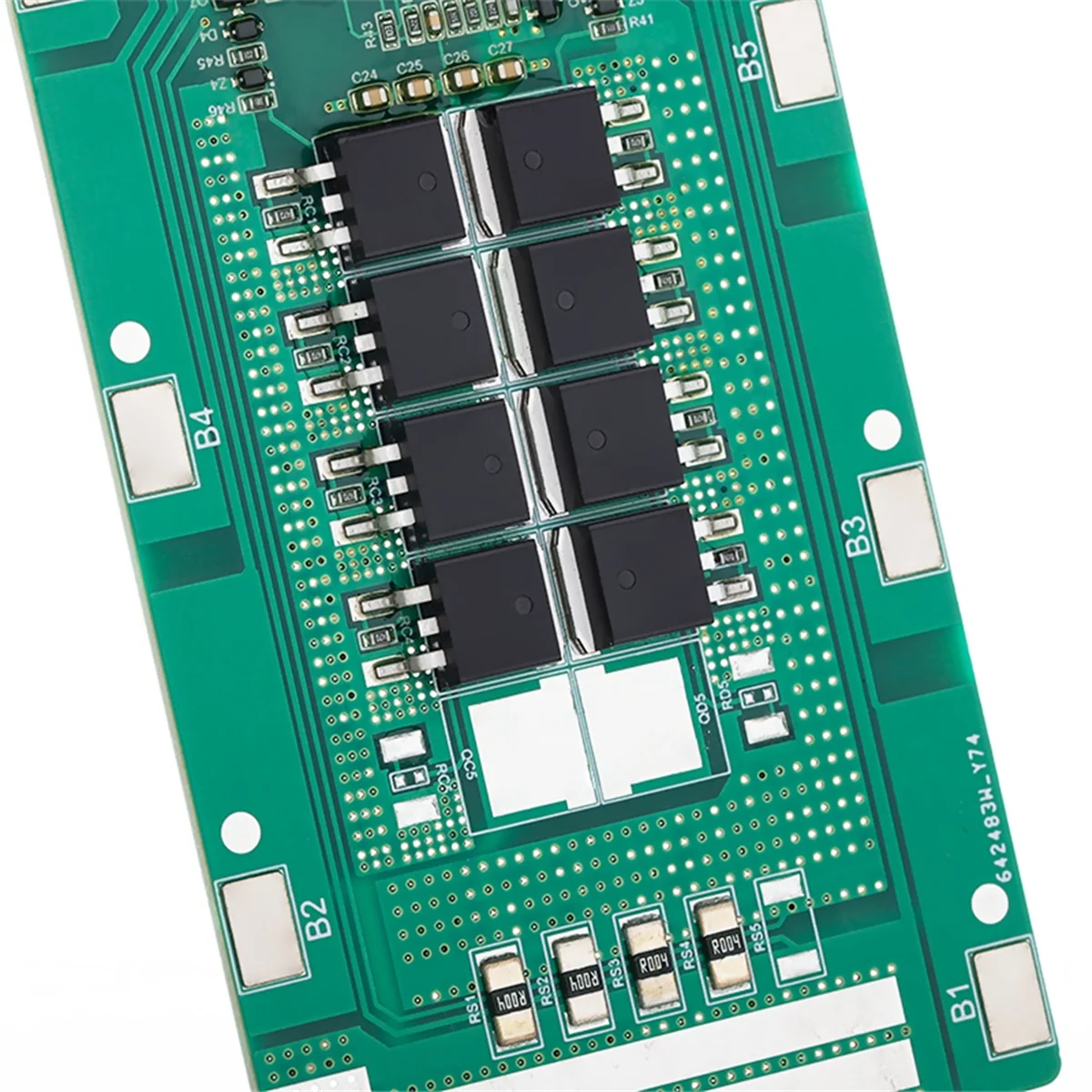 13S BMS 48V 30A 18650 بطارية ليثيوم لوحة حماية قابلة للشحن للدراجات البخارية الإلكترونية والدراجات الكهربائية والطاقة الشمسية