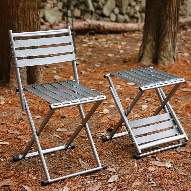 Metal Foldable Garden Chairs Nordic Dining Fishing Climbing Garden Chairs Outdoor Back Mesas Y Sillas De Jardin Patio Furniture