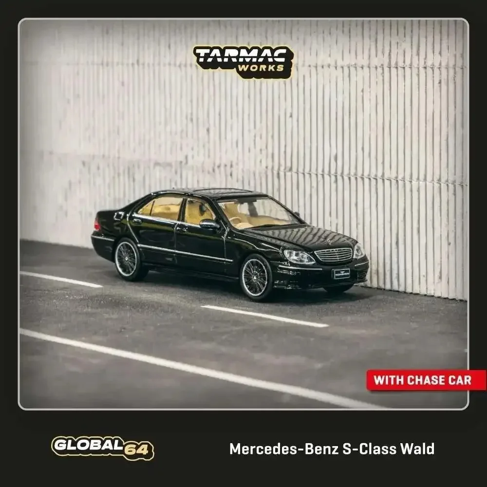 

TW In Stock 1:64 Mercedes Benz S Class Wald Black Diecast Car Model Collection Toys Tarmac Works