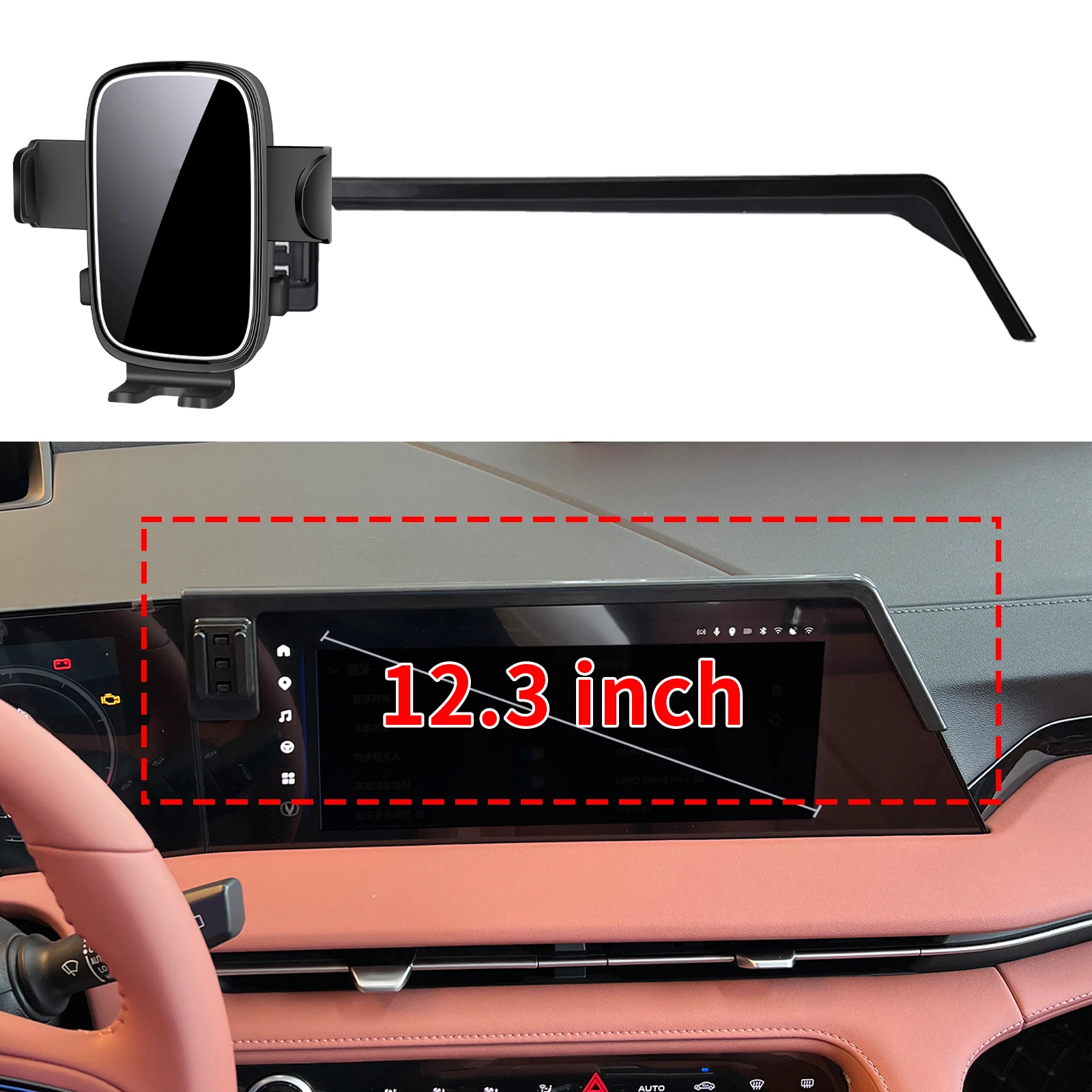 

fit for Changan CS75 PLUS 2022 2023 2024 Custom Fit Phone Holder Mount Dashboard Screen Base No Drill Car​​ accessoires
