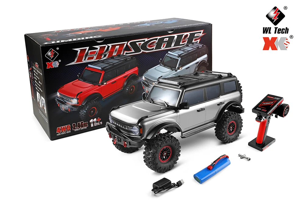 WLtoys 104020 1/10 プロ仕様 RCカー オフロード 4x4 2.4G 4WD