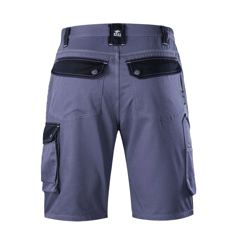 Cargo Short Pants Men Working Short Pants with Multi Pockets Summer Thin Short Trousers Workwear Men Pants Short