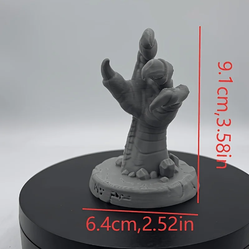 3D Printing Monster Claw Pen Holder Gothic Wind Dragon Claw Pen Holder Creative Game Party Desktop Storage Cool Office Ornaments view 3