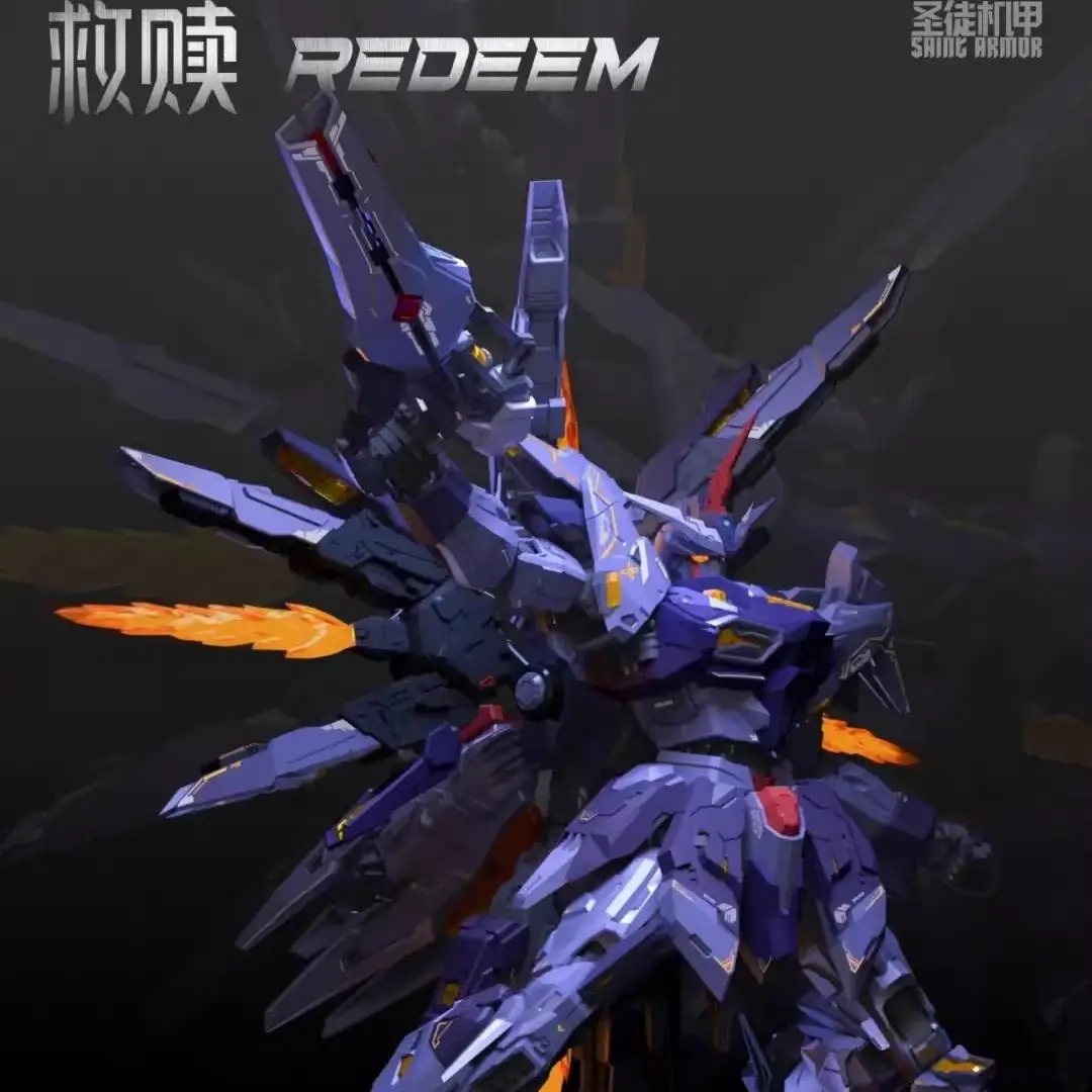 

MG 1/100 Saint Armor Redeem ZAOWORKSHOP Наборы моделей для сборки Экшн Аниме Фигурки Коллекция Роботы Игрушки Подарки Мобильный костюм