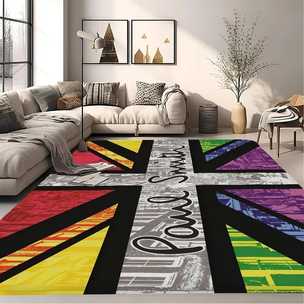 Fashion P-Paul S-Smith Room Mats Cheaper Anti-slip Modern Living Room Balcony Printed Welcome Rug