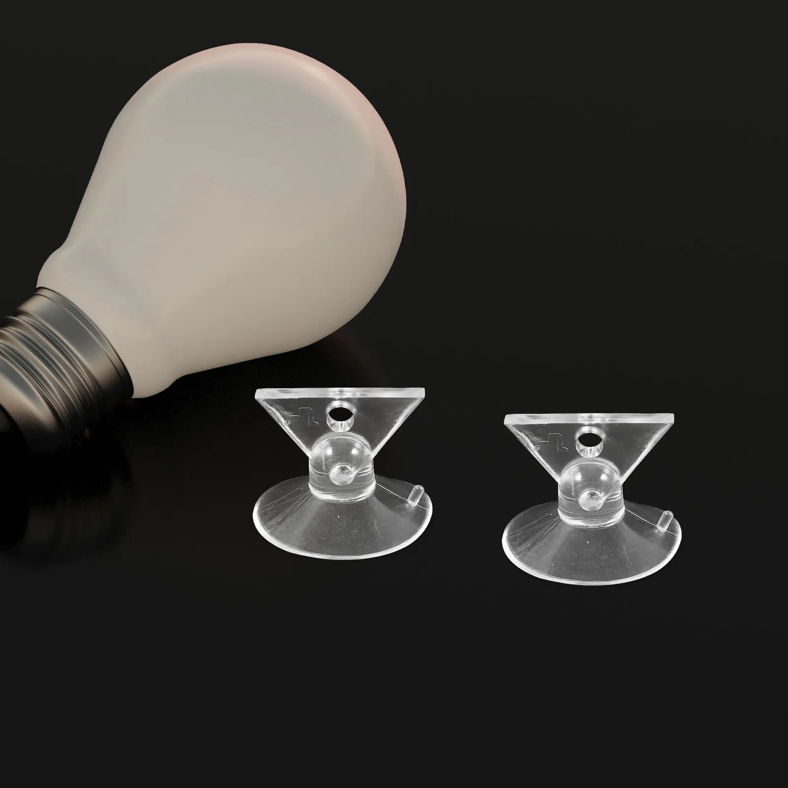 10Pcs Plastic Light Bulb Remover Suction Cup Tool for Broken Bulb Extraction High Ceiling Lamp Changer Reusable