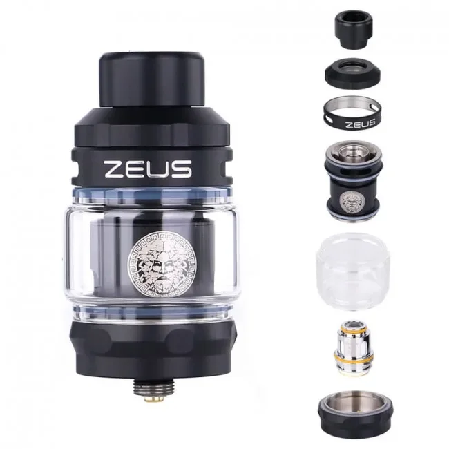 RunVape Zeus Sub Ohm Tank 5ml Vape Atomizer Mesh Z1 Coil 0.4ohm/0.2ohm ZEUS X SUBOHM Tank For Aegis Boost Mod