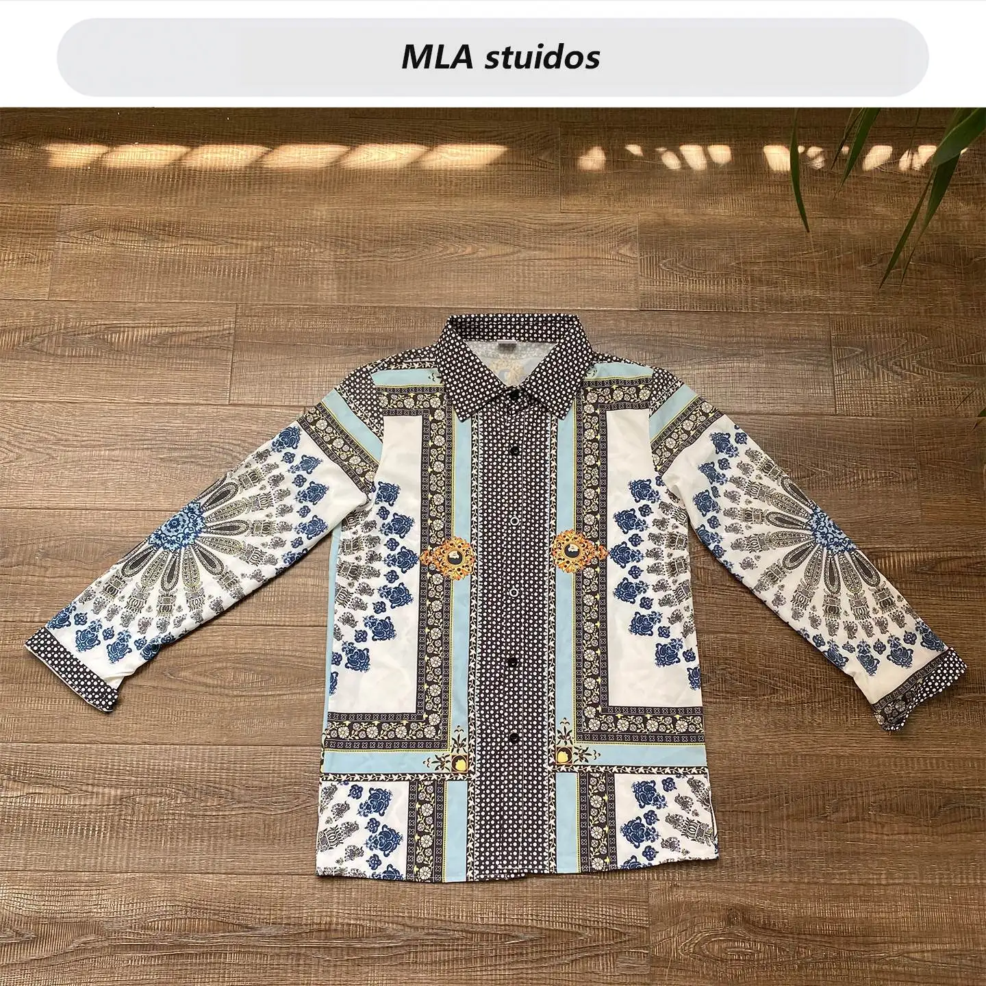 Ropa Retro Street Sle Slim Fit larga Sve irt Cool Haome moda verano Faion Casual irt M modelo