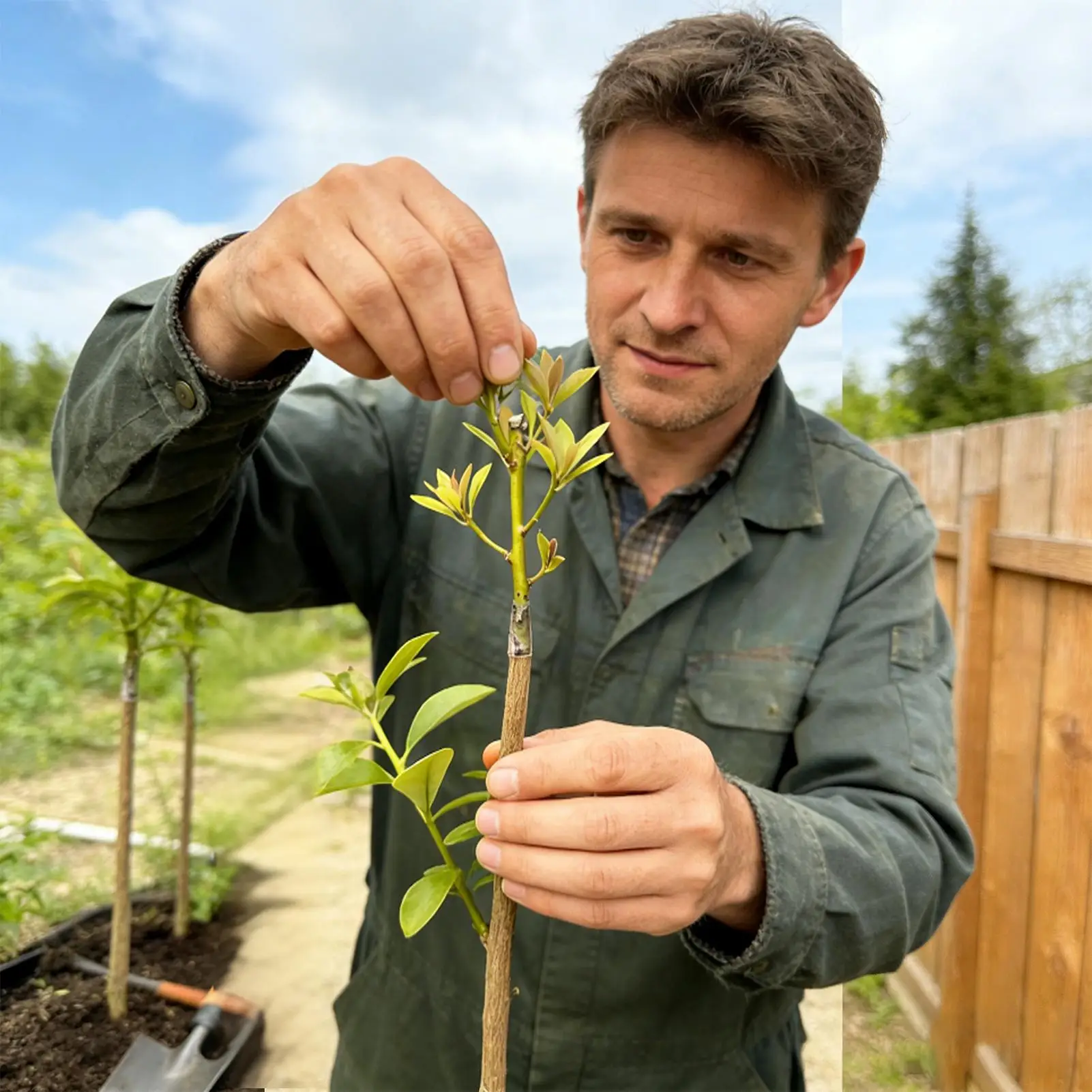 

Plant Grafting Tubes Self Removing Tear Resistant Grafting Sleeve For Plant For Indoor Outdoor Garden Yard Greenhouse Vegetable