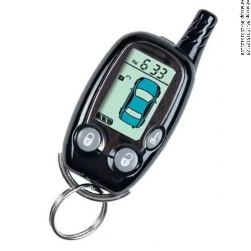 Bestseller ZX-1060 LCD Remote Keychain Bidirectional Car Alarm System