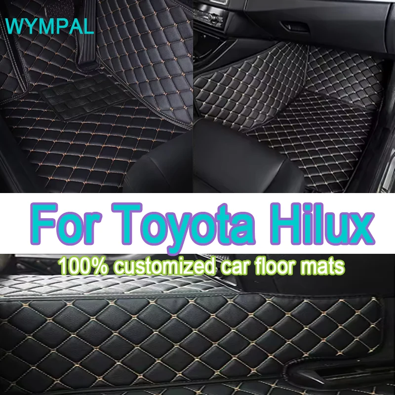 

Luxury Car Floor Mats For Toyota Hilux 2022 2021 2020 2019 2018 2017 2016 2015 2014 2013 2012 2011 2010 2009 Custom Carpets