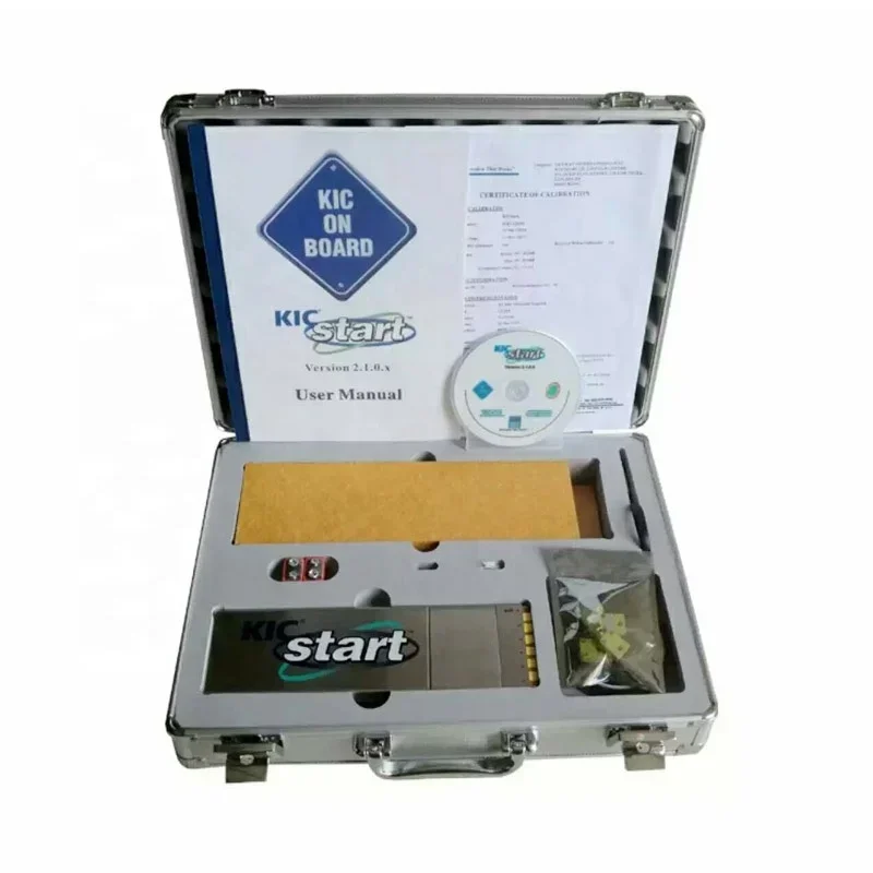 

High quality 9 Channels slim kic 2000 SMT reflow oven profiler kic2000 reflow thermal profiler