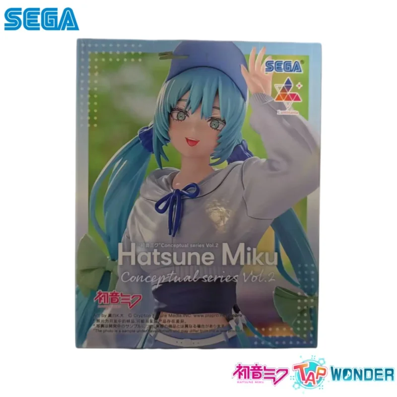 En Stock Sega Original Hatsune Miku Hatsune Miku Luminasta figura de acción modelo muñeca nuevo juguetes en caja modelo coleccionable